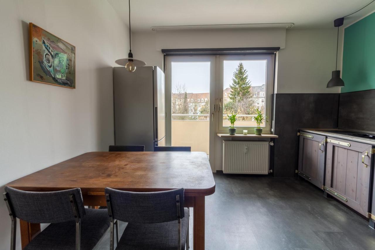 zentrales 130 qm Design-Appartement mit Extras Karlsruhe Buitenkant foto