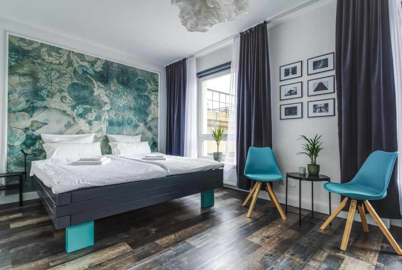 zentrales 130 qm Design-Appartement mit Extras Karlsruhe Buitenkant foto